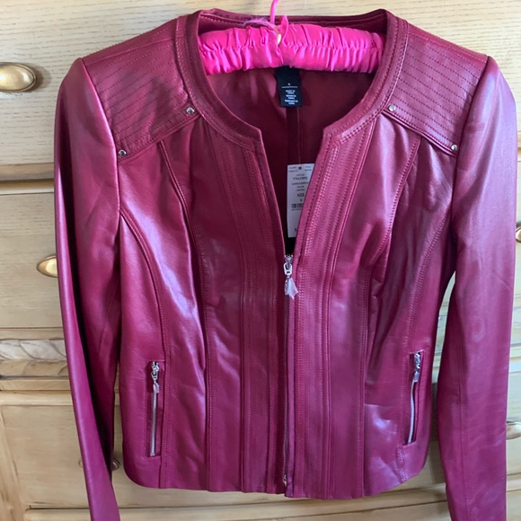 White House Black Market Jackets & Blazers - WHBM Leather Jacket